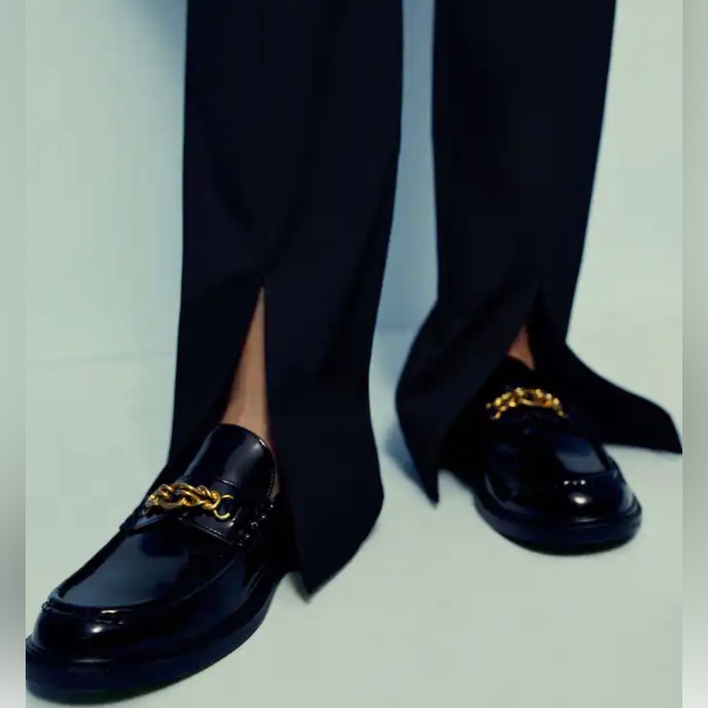 Mango Chain Loafers